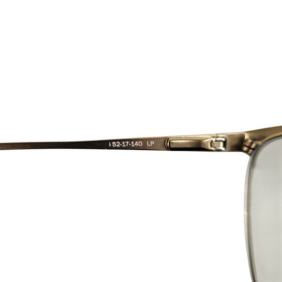 Elliott Ives Snapdragon Lipstick Red & Gold Eyeglass Frames 52-17-140 w/ Case main image 4